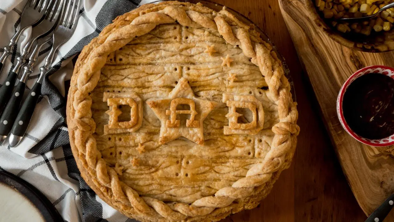Father's Day BBQ Pork Pie