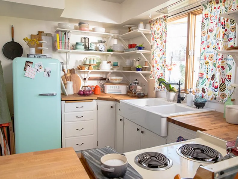 Molly Yeh's Kitchen, as seen on Girl Meets Farm, Season 1.
