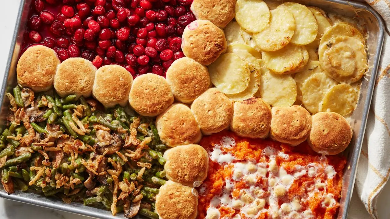 Sheet Pan Thanksgiving Sides