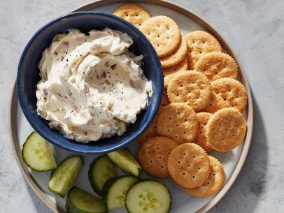 Food Network Kitchen’s Pickle Wrap Dip, as seen on Food Network.