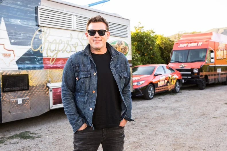 Host Tyler Florence, as seen on The Great Food Truck Race, Season 9.