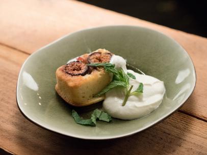 Scott Conant's Fig Cake with sweet ricotta, as seen on Guy's Ranch Feast, Season 1...