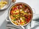 Ina Garten's Easy Lobster Paella, as seen on Food Network's Barefoot Contessa,Season 9