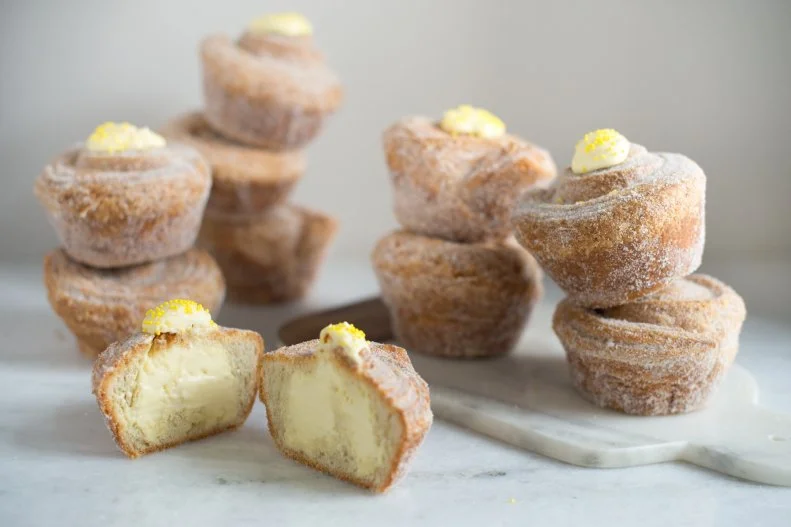 It’s tough to choose a favorite confection at this Shaw bakery and temple to towering Funfetti cakes, glittery unicorn bars and piled-high slices of pie. But pastry chef and owner Tiffany MacIsaac has abundant skills, including flakies. The sugared croissant dough shaped like a giant muffin ($3.85) contains its own magic: a creamy fluff that falls somewhere between a mousse and pudding in flavors that change with the seasons. You might find strawberry, Biscoff, matcha or lemon, but the passion fruit and butterscotch varieties are heavenly marvels.