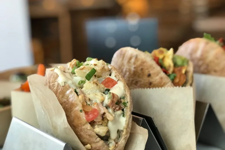 Shouk shook up the idea of eating a plant-based meal — at least in DC, where there weren’t many vegan options for a long time. Leaning on Israeli and Middle Eastern culinary traditions, these these flavor-packed and satisfying pitas and bowls are well-assembled and totally satisfying ($9.75). The cauliflower version features the cruciferous veg tucked into a pita with tomato, scallion, tahina and parsley. Save room for the shockingly vegan choco-cardamom cookie.