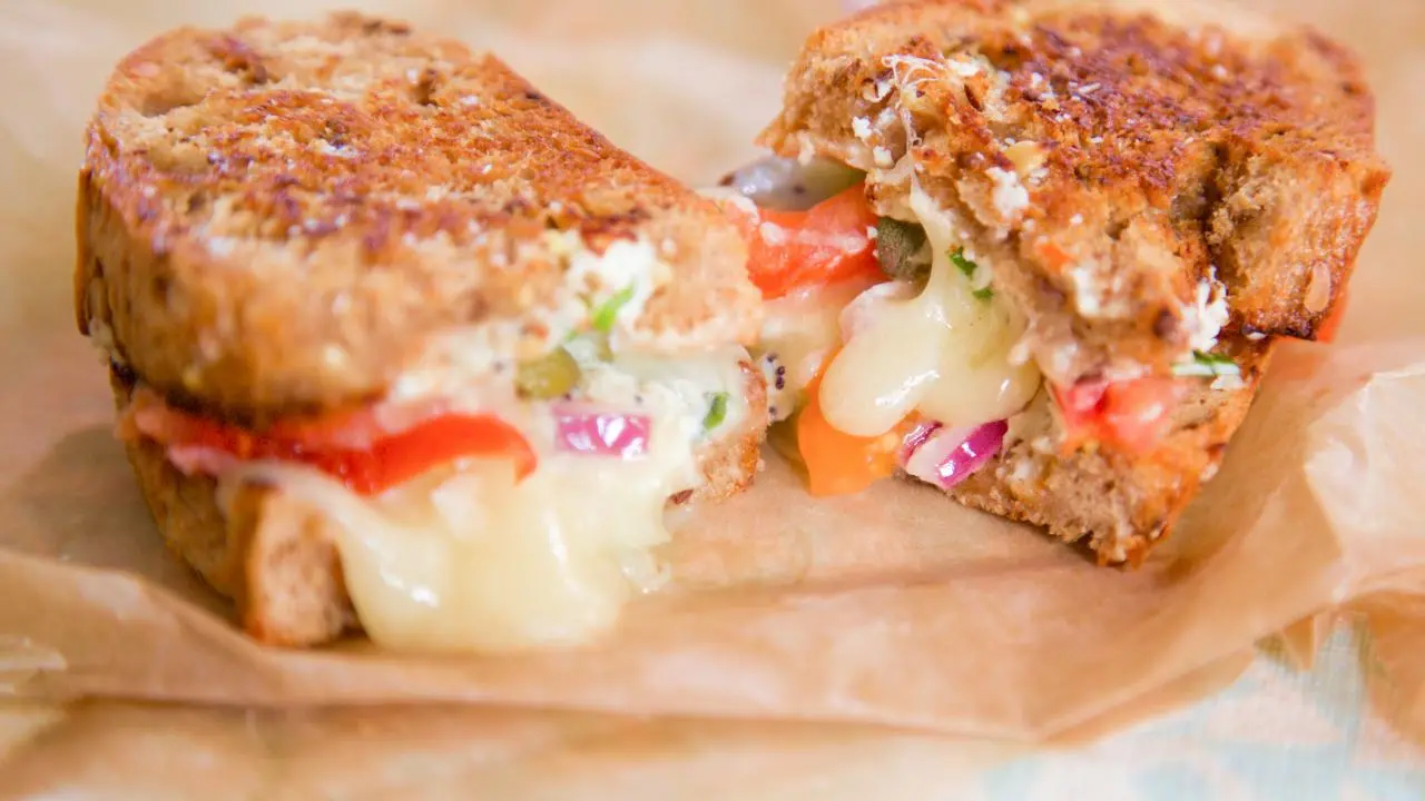 Everything Grilled Cheese