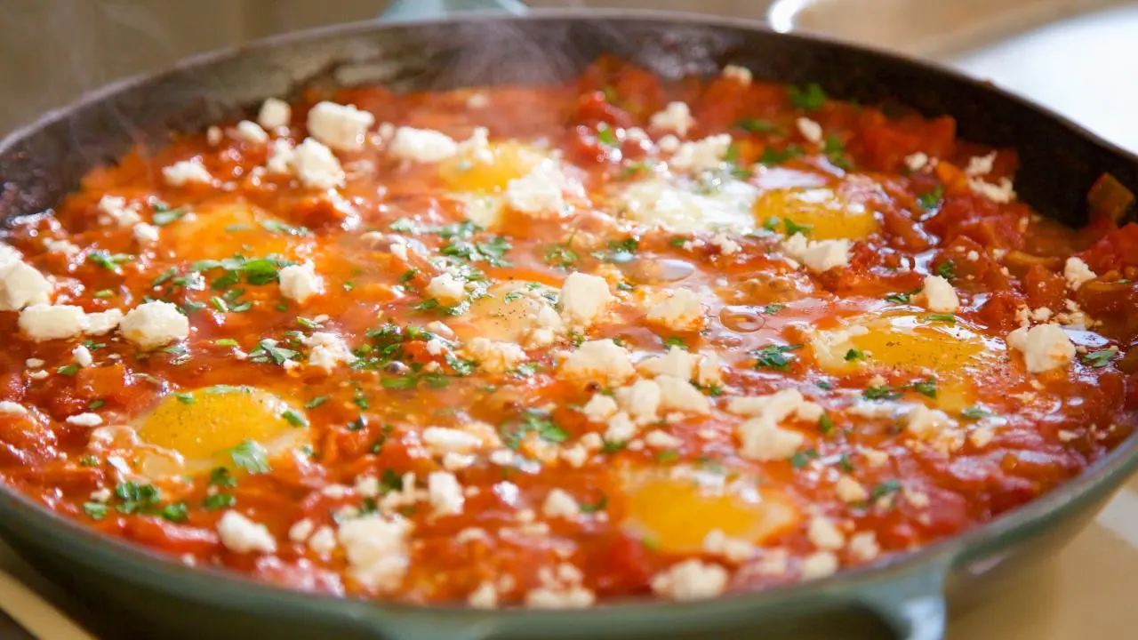 Shakshuka with Feta