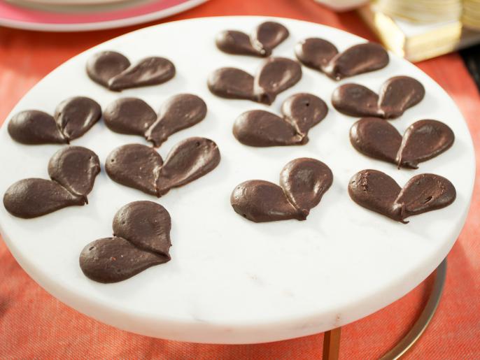 Orange and Toffee Ganache Hearts Recipe Food Network