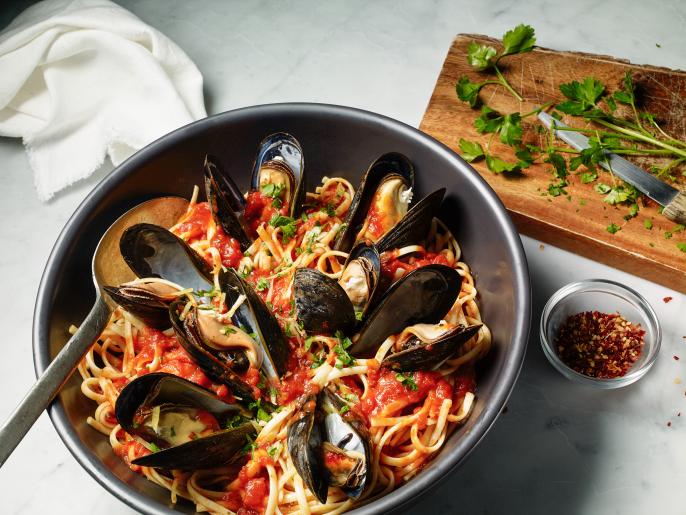 Mussels Fra Diavolo Recipe Food Network