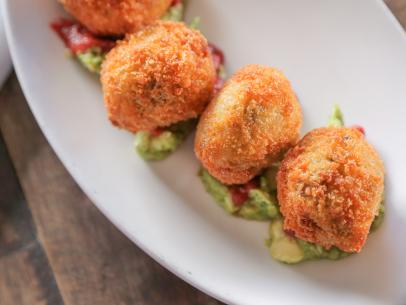 Lentils Croquettes as Served at Loba in Miami, Florida, as seen on Diners, Drive-Ins and Dives, season 28.