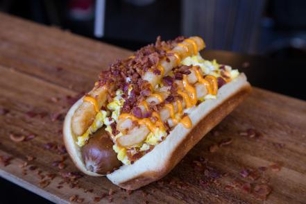 The Craziest Hot Dogs In America Food Network Restaurants Food Network Food Network