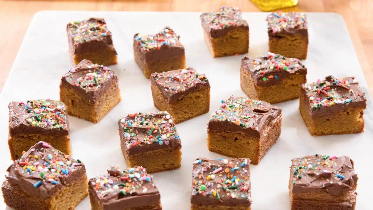 Olive Oil Blondies