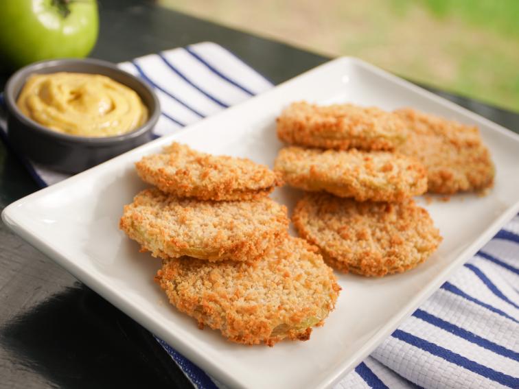 Baked Fried Green Tomatoes Recipe | Food Network