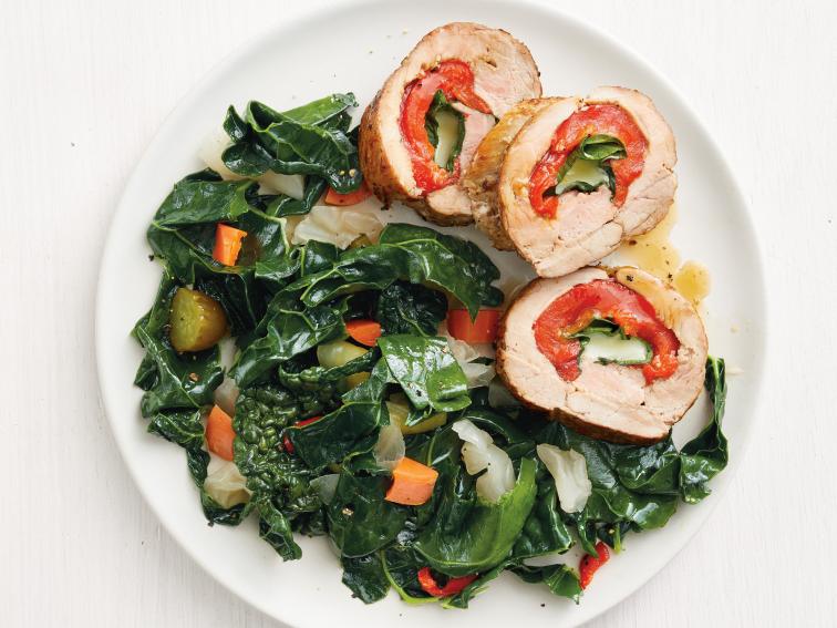 Grilled Stuffed Pork Tenderloin Recipe Food Network Kitchen Food