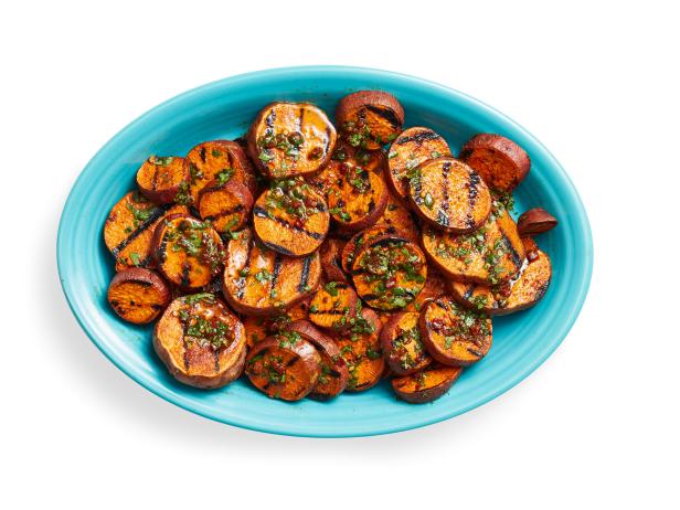 Medewerker Extreem Reden Grilled Sweet Potatoes Recipe | Food Network Kitchen | Food Network