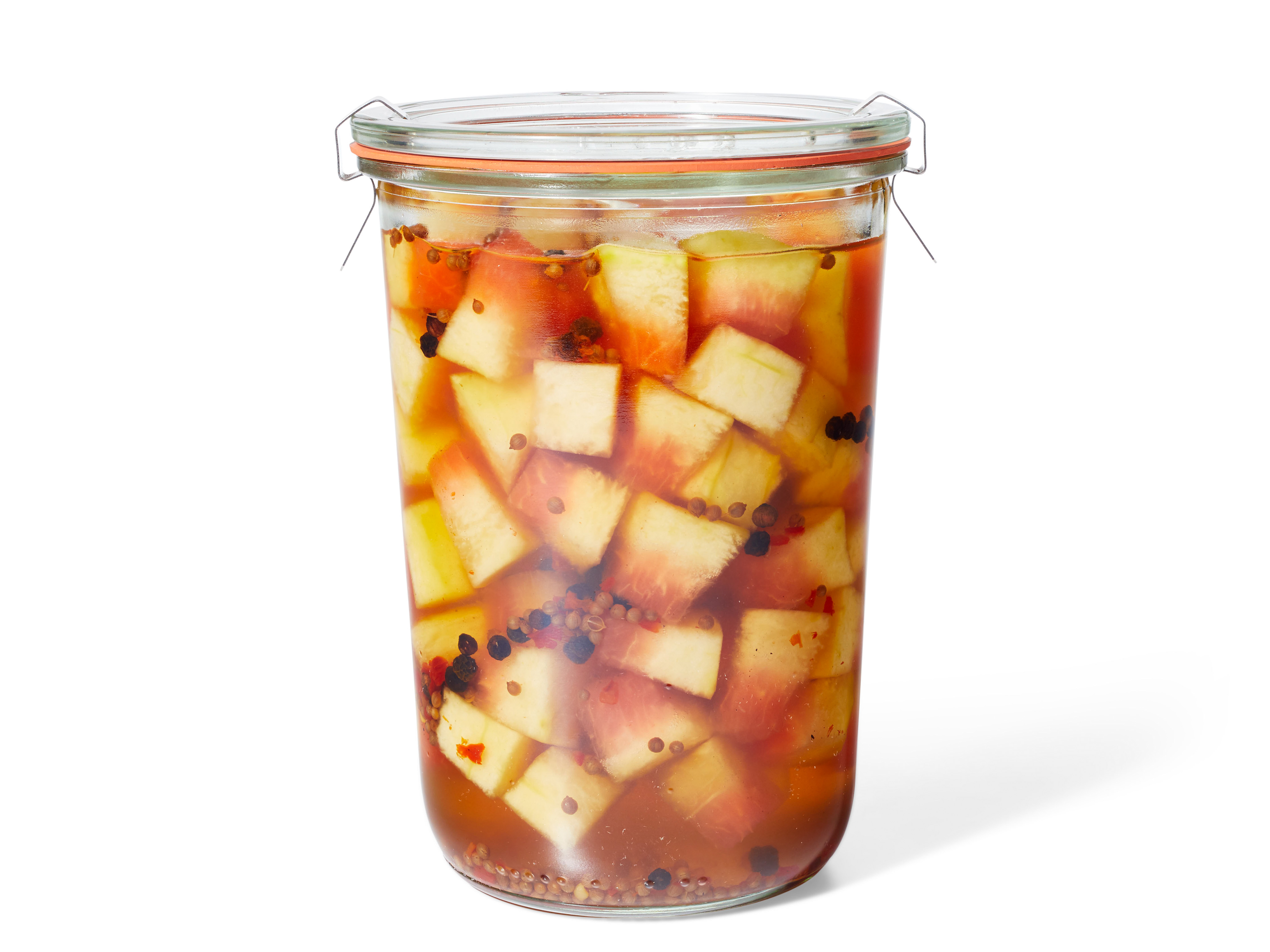 Sweet-and-Spicy Pickled Watermelon Rind Recipe - Chef's Resource Recipes