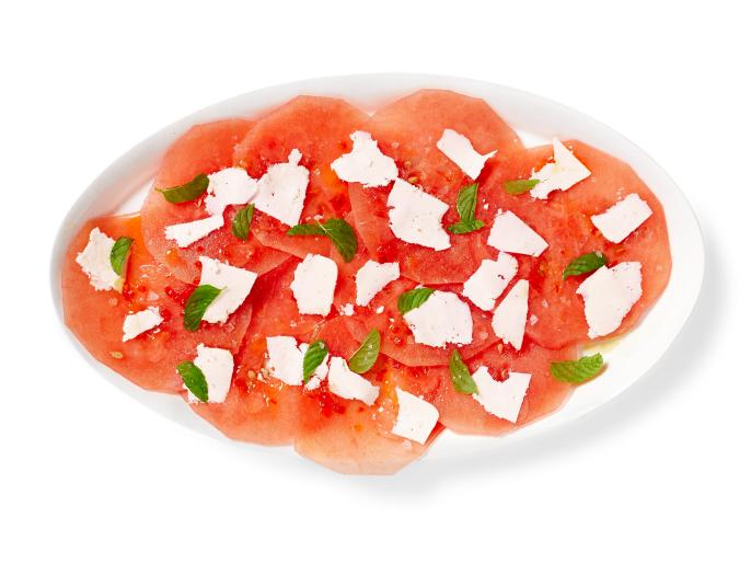 Watermelon Carpaccio with Ricotta Salata Recipe Food Network Kitchen