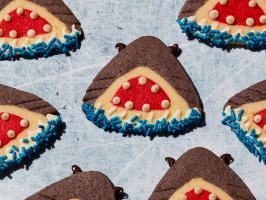 Shark Slice-and-Bake Cookies