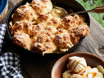 Food Network Kitchen’s Smoked Apple Cobbler.