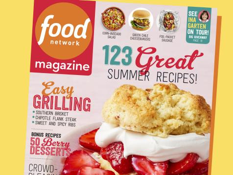 Food Network Magazine: July/August 2018 Recipe Index