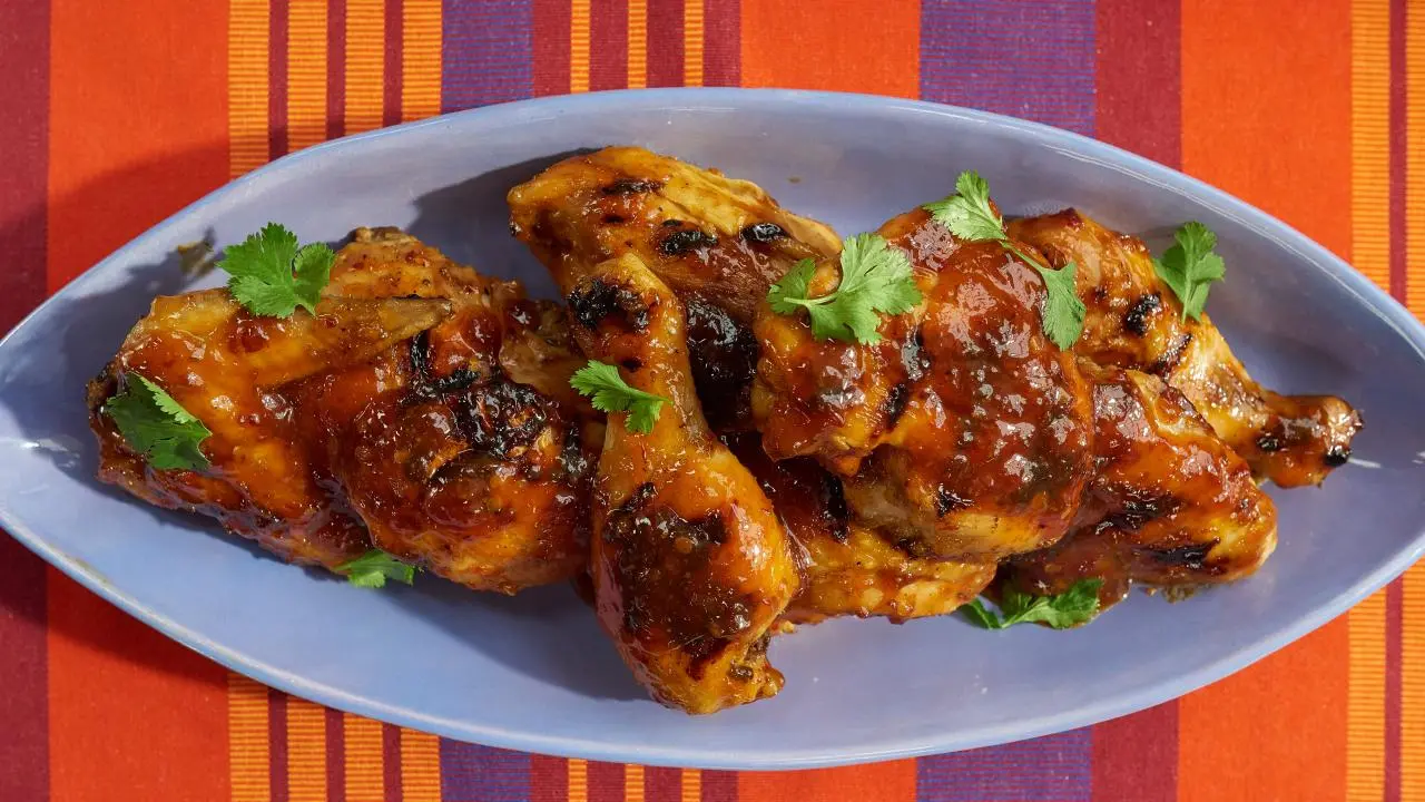 Sticky Grilled Chicken