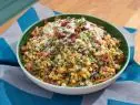 Jeff Mauro makes Grilled Mexican Street Corn Salad, as seen on The Kitchen, Season 17.