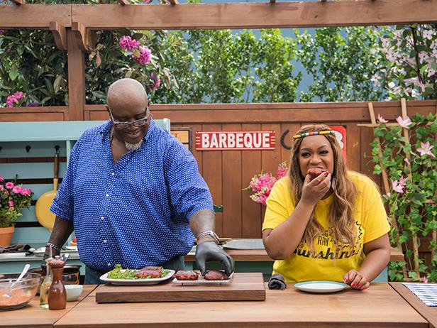 "Big Moe" Cason makes Memphis-Style BBQ Chicken Thighs, as seen on Food Network's The Kitchen