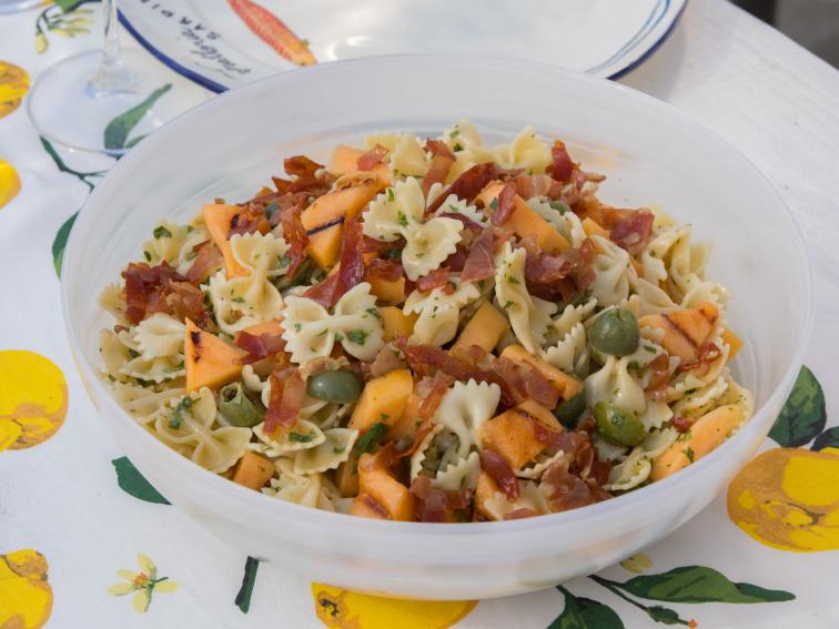 Grilled Melon and Prosciutto Pasta Salad Recipe Giada De Laurentiis