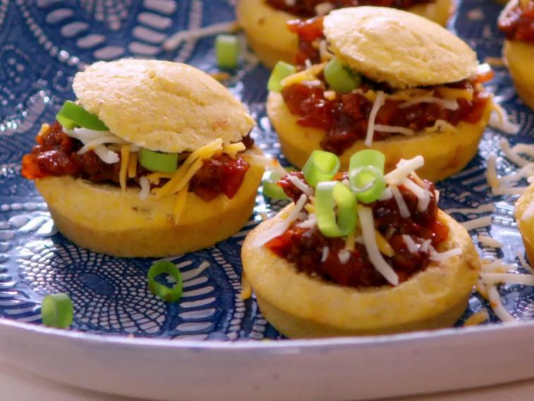 Cornbread and Chili Bites Recipe Trisha Yearwood Food Network