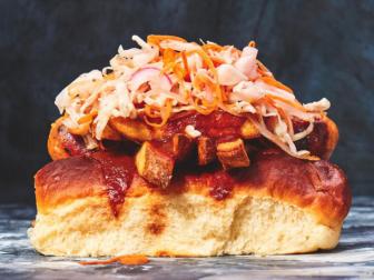 Ohio has strong dog-centric culinary traditions, including Cincinnati chili dogs. Back in the 1940s, the Polish Boy emerged on Clevelandâ  s fast food scene. Itâ  s a stack of coleslaw, barbecue sauce, hot sauce and a pile of fries loaded atop a smoky Polish-style kielbasa in a sturdy hot dog bun. It can be found all around the Rock and Roll Capital of the World, but one of the best examples is sold at Banter, a new-school sausage and poutine shop on the near west side.