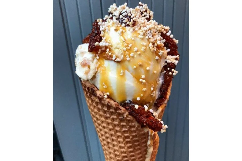 While writing her cookbook, My Sweet Mexico, Pastry Chef Fany Gerson spent a year researching and traveling around her home country, sampling her way through the excellent array of frozen treats and sweets. It was a life-changing experience that Gerson wanted to share with New Yorkers. She started by selling a handful of different paletas, Mexicoâ  s beloved fruit-filled popsicles, in flavors like mango-chile, hibiscus and avocado at outdoor markets around the city. Then, she opened her West Village brick-and-mortar, selling paletas as well as Mexican ice cream (similar to gelato with tropical flair) and nieve de garrafa, a traditional ice cream that paddled by hand and served fresh.