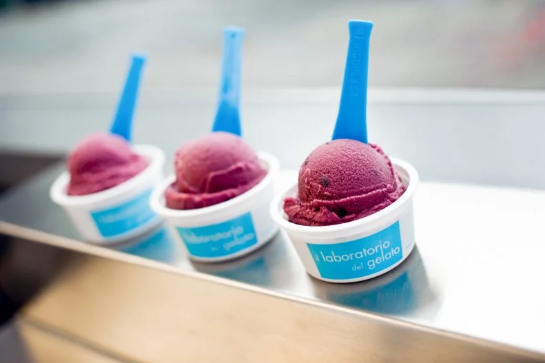 The title of this Lower East Side shop is appropriate in more ways than one. The brightly lit, austere white space looks like a lab. With a growing list of more than 300 flavors, and it really is like a scientific testing room, where chefs work to develop unprecedented flavors. Jon Snyder, the man who spread the gospel of artisanal gelato to America with the creation of Ciao Bella Gelato, founded the shop as a way to continue the chef-driven, bespoke-flavor endeavor he started with his former brand back in the 1980’s. Results include classic and wholly unique frozen picks like wasabi, sage, white peppercorn and nutmeg.