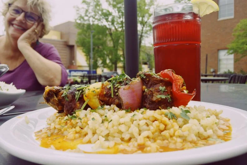 Rebecca Hostetter has cooked in Indianapolis for many moons, and Duos is where you can catch her time-tested fare, cafeteria-style. The Duos food truck sometimes makes an appearance, but to really get a healthy, real-deal meal, head to the brick and mortar on southeast corner of Illinois and 30th Street, where daily dishes line up behind the glass shields, ready for picking. Duos’ approachable vegetarian selections are just as delicious and tasty as any other, so there’s something appealing for everyone. Make room on your tray to try as many dishes as you can.