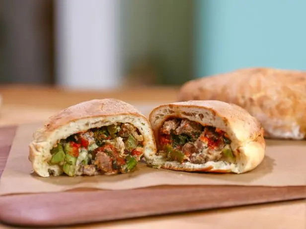 Sausage and Broccolini Pizza Pockets Recipe | Molly Yeh | Food Network