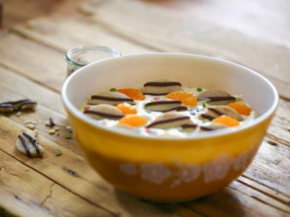 Molly Yeh's Sweet Cookie Salad, with homemade cookies and mandarins