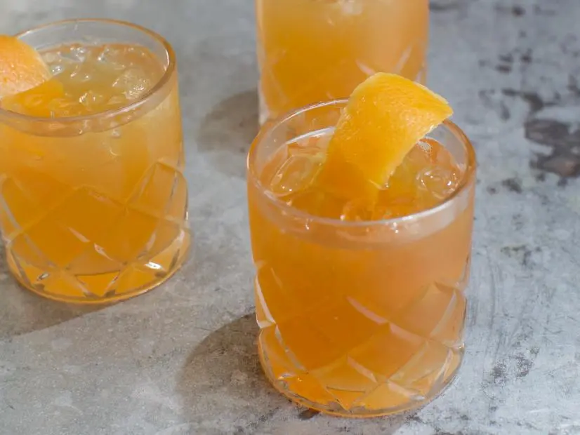 Close-up of Blushing Betsy Cocktail, as seen on The Pioneer Woman, Season 19.