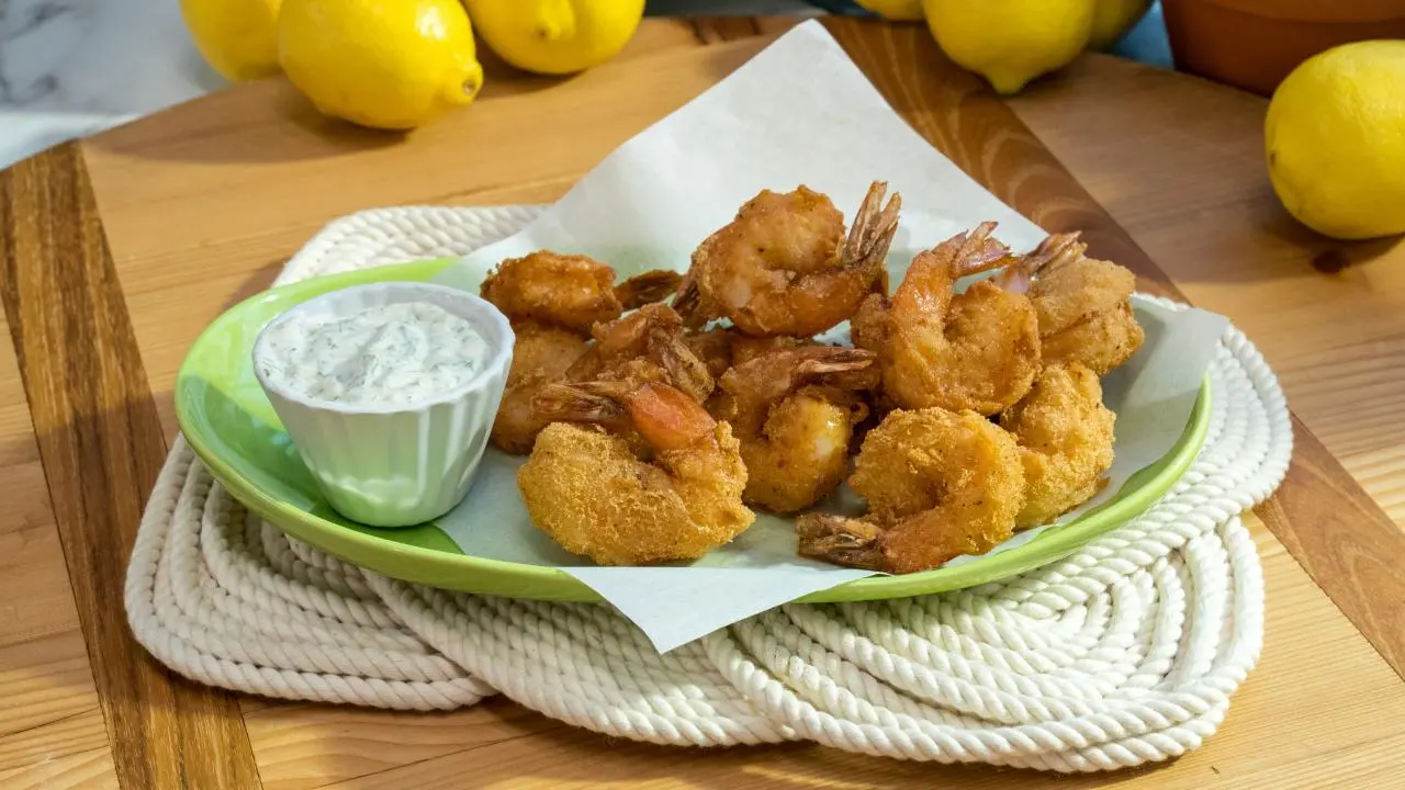 Easy Fried Shrimp and Tartar Sauce