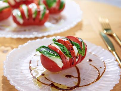 Jeff Mauro makes Tomato Hasselback, as seen on Food Network's The Kitchen