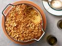 Food Network Kitchen’s Elotes Corn Pudding for Robicelli Thanksgiving, as seen on Food Network.