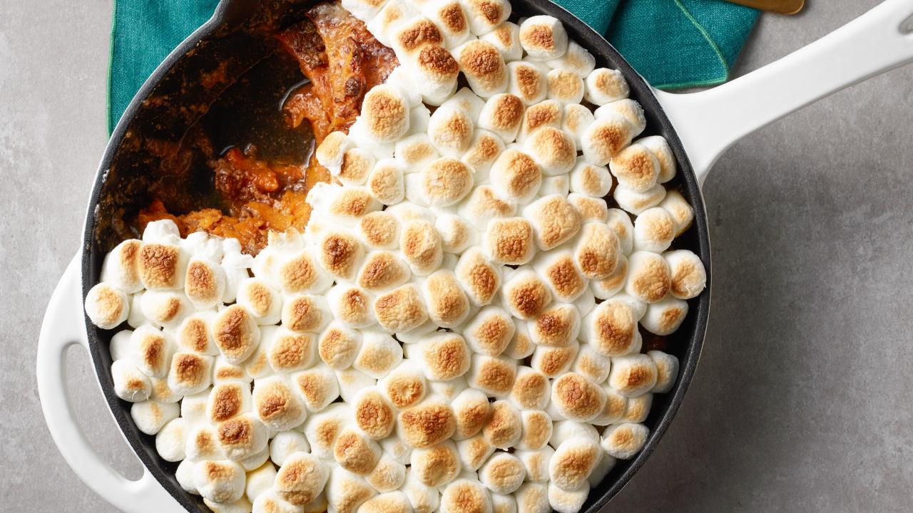 S'mores Sweet Potatoes