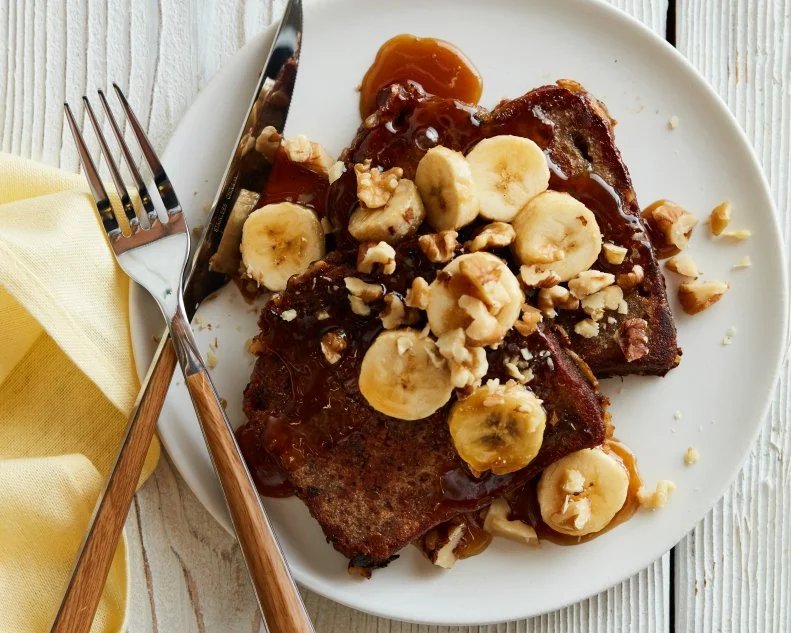 Food Network Kitchen’s Banana Bread French Toast.