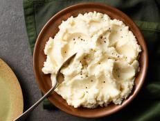 These super creamy mashed potatoes could not be any easier--no dicing and no draining. This is a great make-ahead recipe any time of the year, but especially around the holidays, when you're trying to juggle multiple dishes. Make the potatoes earlier in the day, then just set them on the warm setting so they are nice and hot when you're ready to sit down.