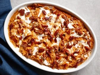 Food Network Kitchen’s Instant Pot Mashed Sweet Potatoes for NEW FNK, as seen on Food Network.