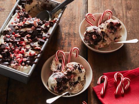 No-Churn Peppermint-Chocolate Chunk Ice Cream