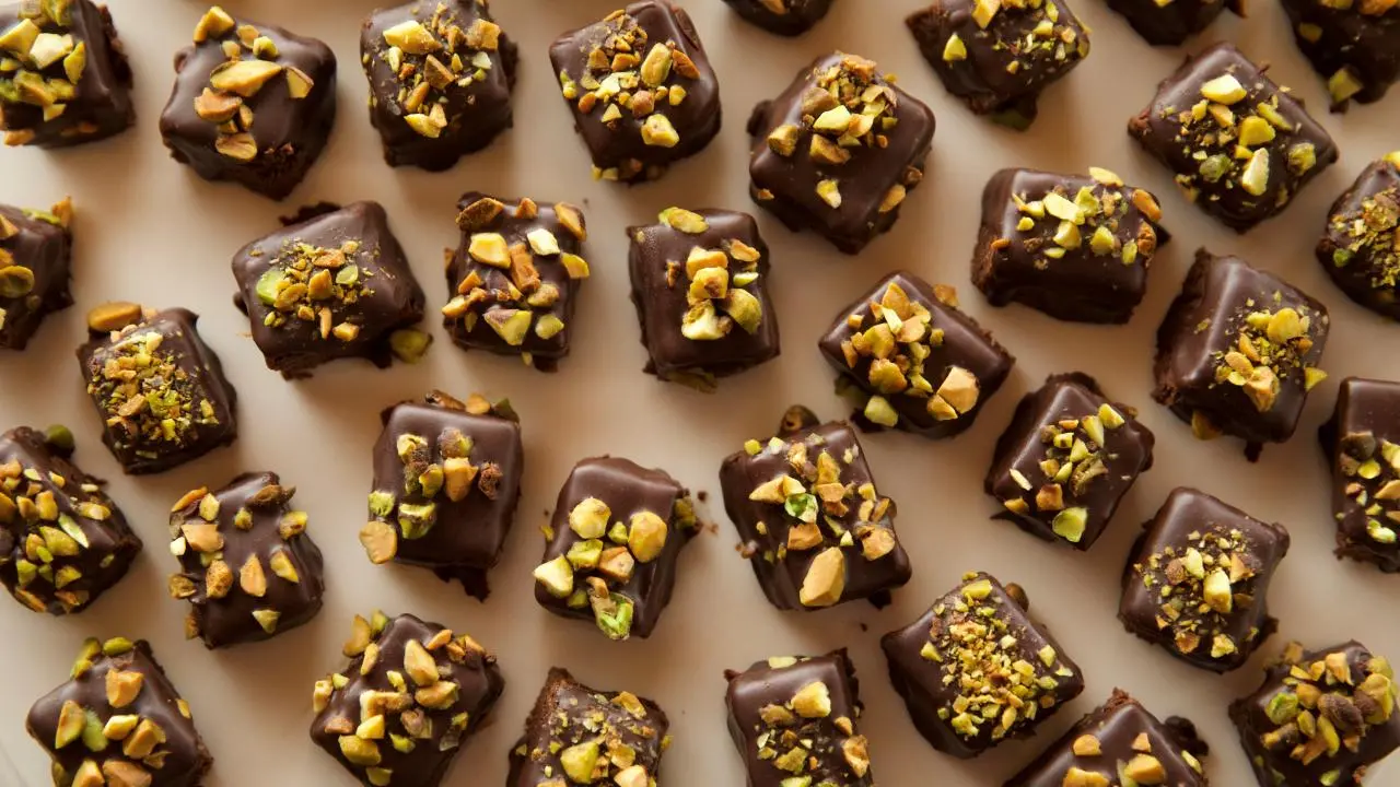 Glazed Mini Brownies
