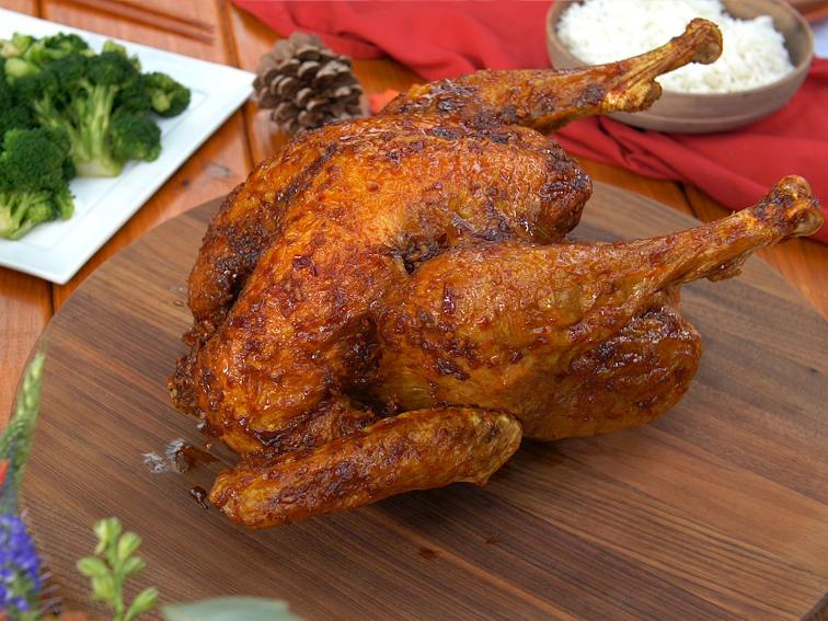 Sweet and Spicy DeepFried Turkey Recipe Food Network Kitchen Food