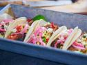 Molly Yeh's Hearty Brisket Tacos with Pink Picled Onions