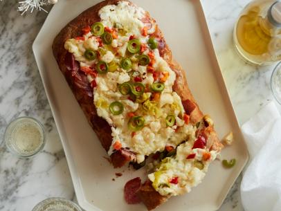 Food Network Kitchen’s Baked Antipasto Cheese Bread.