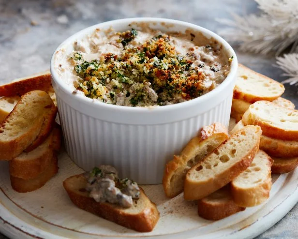 Food Network Kitchen’s Stuffed Mushroom Dip.