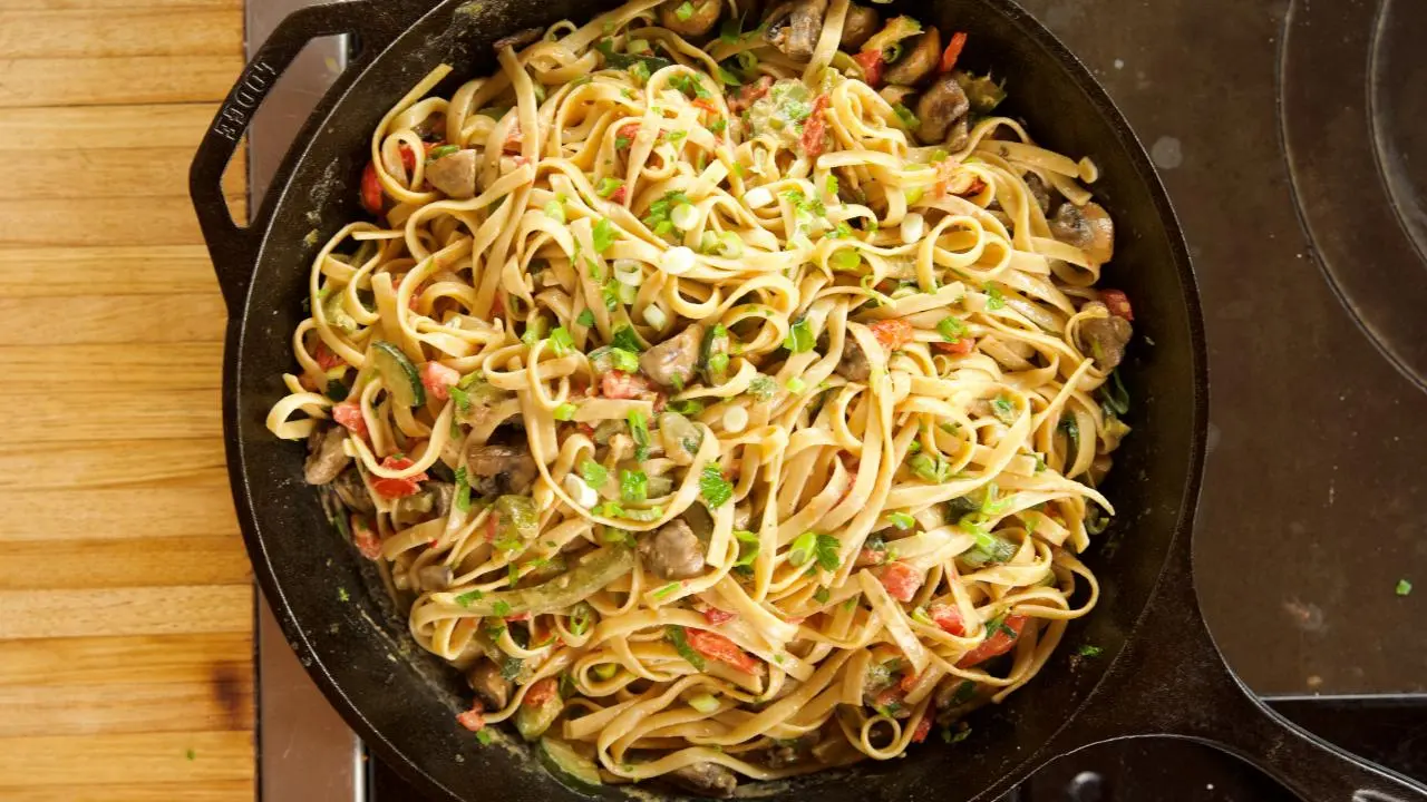 Cajun Veggie Pasta
